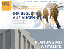 Tablet Screenshot of itg-pitz.de